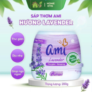 Alternative view of Sáp Thơm Phòng 200g Ami – Khử Mùi Nhà Vệ Sinh, Lưu Hương Lâu 30 Ngày, Nhiều Mùi Hương