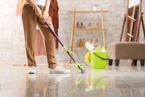 Cây Lau Nhà Nhẹ Cho Người Già Không Cần Cúi Lưng