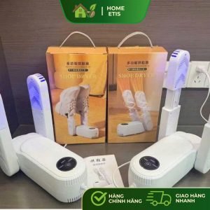 [ Giá Ưu Đãi] Máy Sấy Giày Khử Mùi Tia Cực Tím UV – Sấy Khô Nhanh, Hiển Thị Nhiệt Độ, An Toàn Tự Ngắt