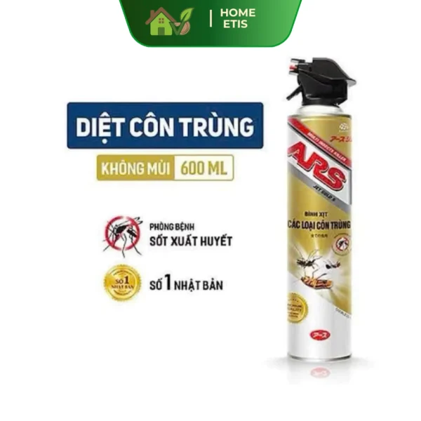 Xịt muỗi ARS Jet Gold S 600ml