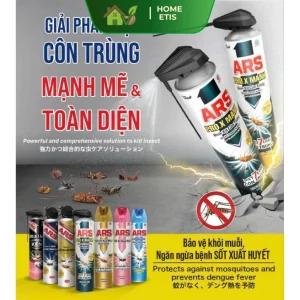 Alternative view of Bình Xịt Côn Trùng ARS Jet Gold S 600ml – Bình Xịt Diệt Muỗi Không Mùi
