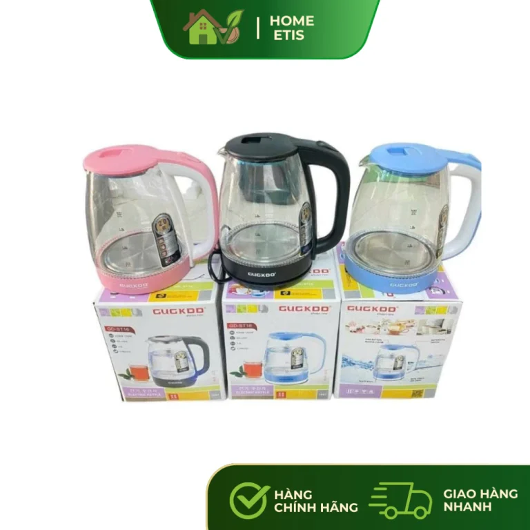 Ấm Siêu Tốc Thủy Tinh 2L 1300W