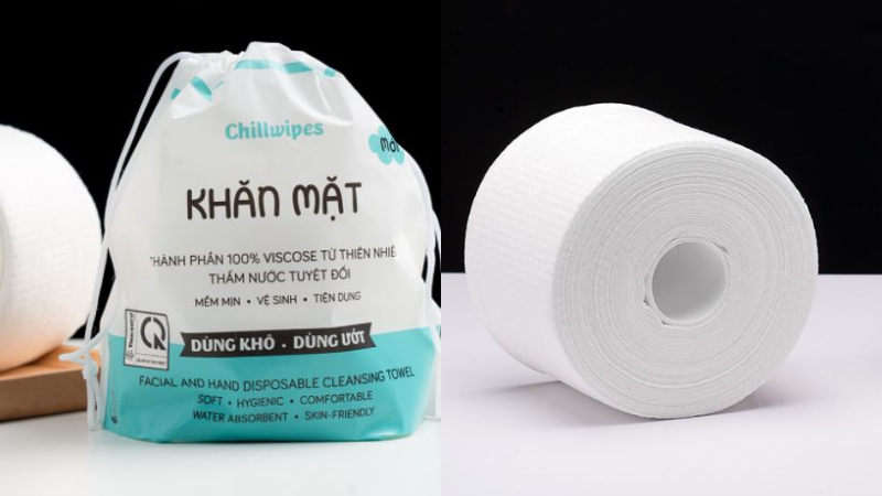 cách dùng khăn lau mặt 1 lần