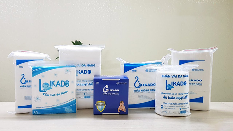 các loại khăn giấy lau mặt